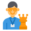Businessman-Chess-Worker-Avatar-Working Man